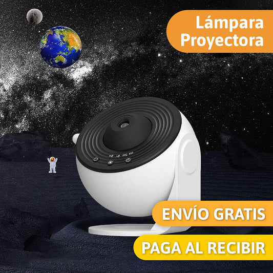 Lámpara Proyectora: Proyección Precisa de Galaxias