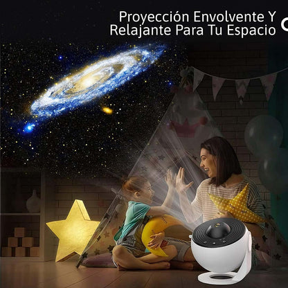Lámpara Proyectora: Proyección Precisa de Galaxias
