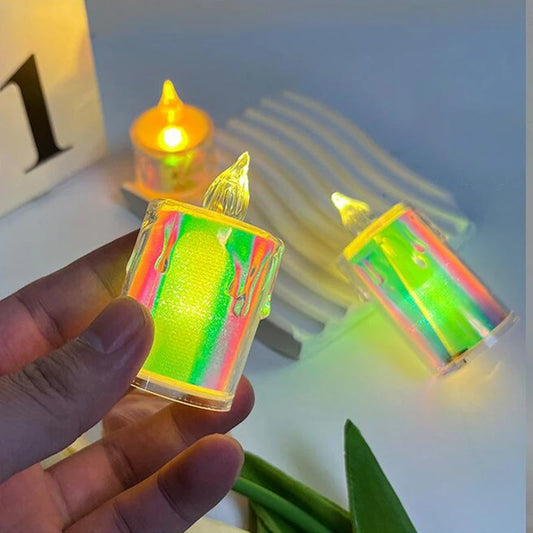 24 Velas Medianas LED Navideñas: Luz Cálida Para Cada Espacio