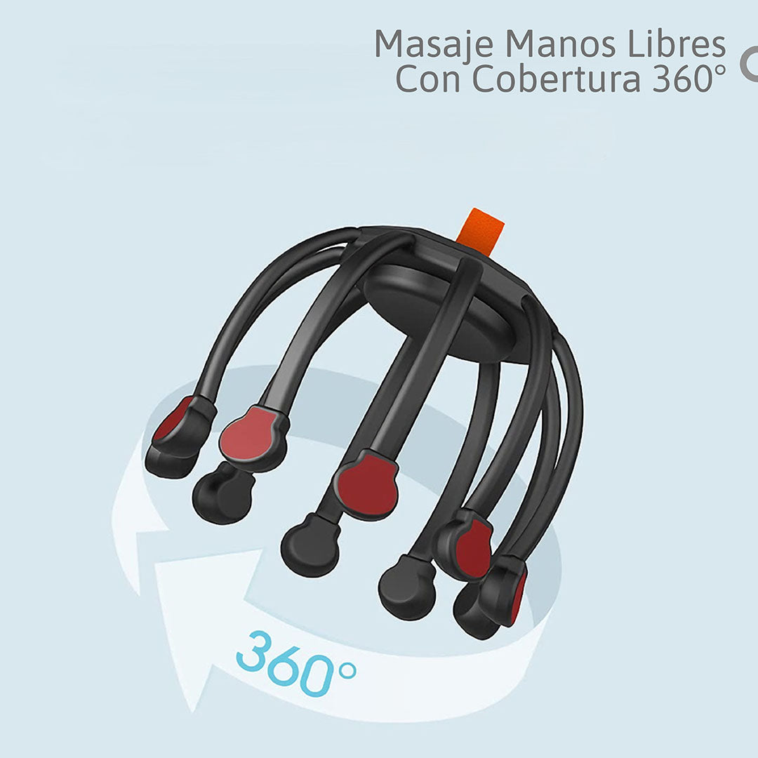 Masajeador Eléctrico De Cabeza: Relajación Definitiva  a Tu Alcance