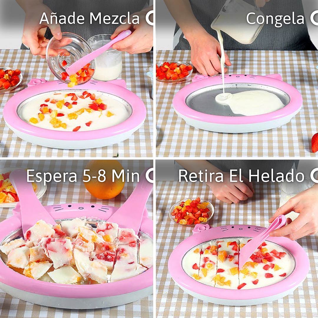 Mini Máquina de Helado Frito: Diversión y Sabor en Casa