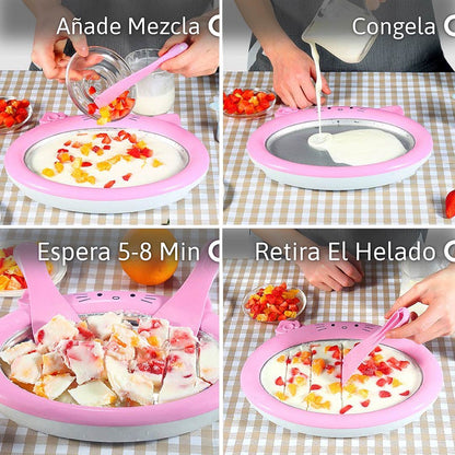 Mini Máquina de Helado Frito: Diversión y Sabor en Casa
