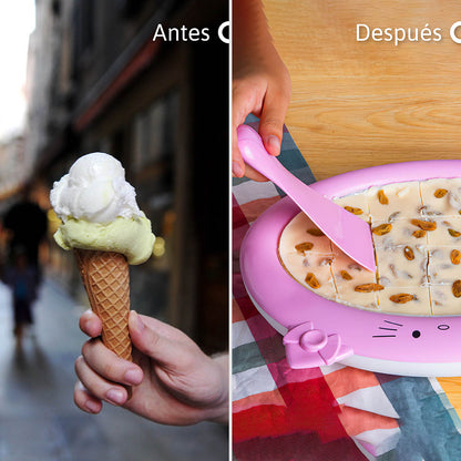 Mini Máquina de Helado Frito: Diversión y Sabor en Casa