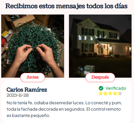 Proyector de Luces Festivas