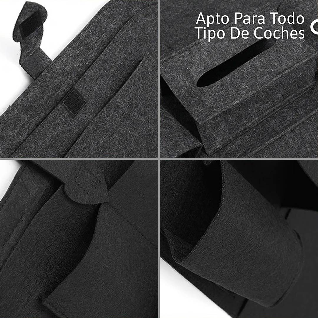 Organizador Universal para Asiento de Carro - Espacio y Comodidad