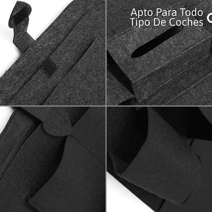 Organizador Universal para Asiento de Carro - Espacio y Comodidad