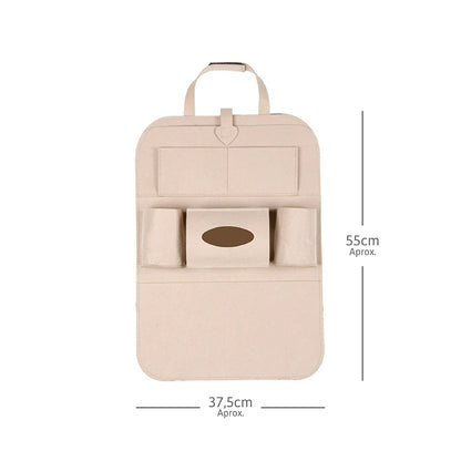 Organizador Universal para Asiento de Carro - Espacio y Comodidad