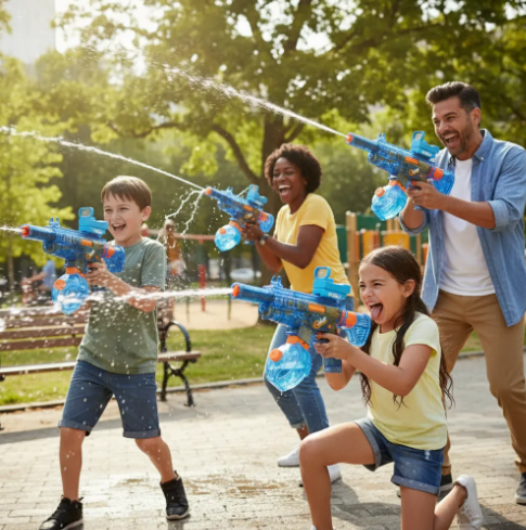 Pistola de Agua Divertida