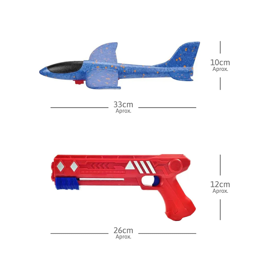 Pistola Lanza Aviones - Juguete Catapulta Interactivo