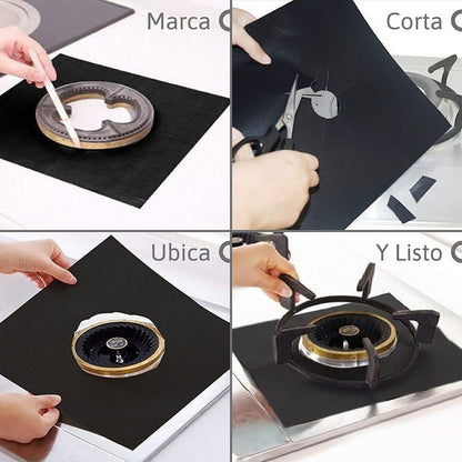 Protector Contra Salpicaduras Para Cocinar