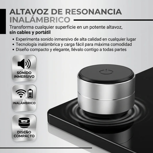 Mini altavoz de resonancia potente