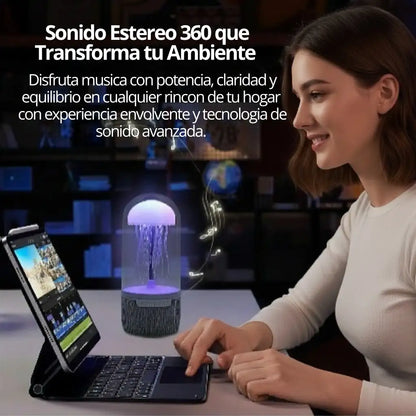 Lámpara Altavoz de Medusas