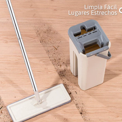 Trapeador Mop plano: Limpieza Eficiente y Duradera
