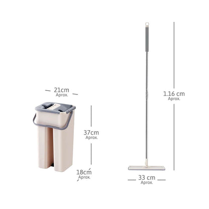 Trapeador Mop plano: Limpieza Eficiente y Duradera