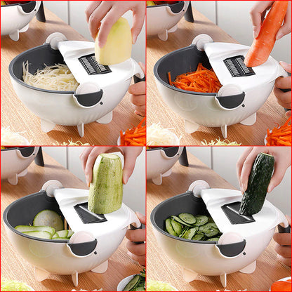 Escurridor y Cortador de Verduras
