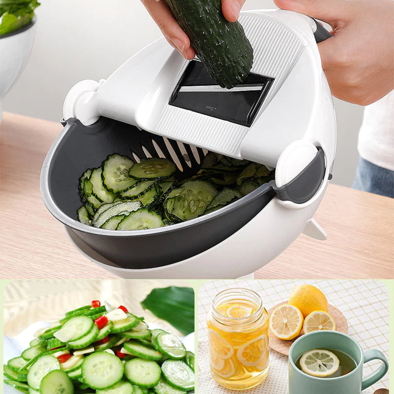 Escurridor y Cortador de Verduras