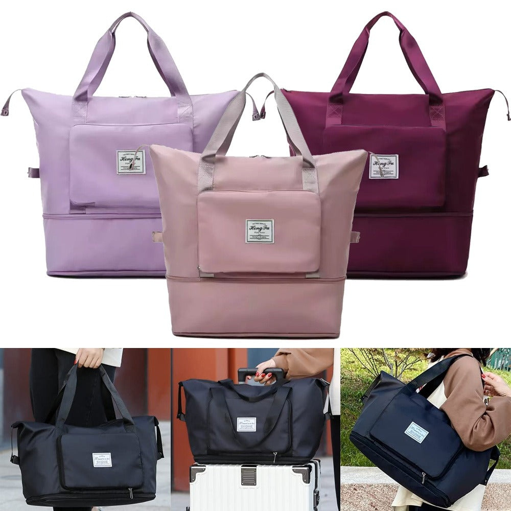Bolsa de Viaje Plegable e Impermeable - Viaja con Comodidad y Estilo