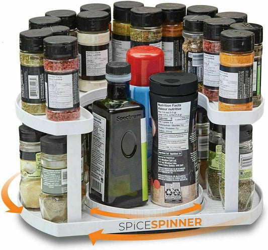 Organizador de Condimentos Rotable - Ordena tus Especias y Condimentos Favoritos